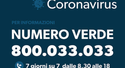 Numero Verde Coronavirus Regione Emilia Romagna