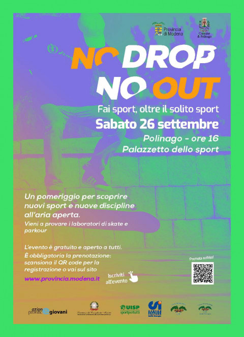 No drop No Out - locandina