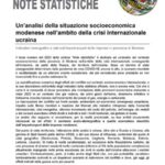 Copertina - Note statistiche n.3 - marzo 2022