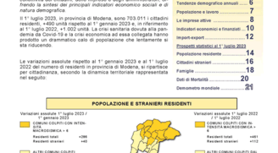 Copertina Note congiunturali n. 3 del 2023