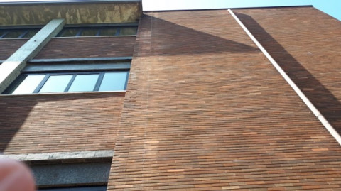 Foto 1 CUP G98B20000520001 Corni L.go Moro lavori di messa in sicurezza facciate