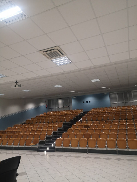 Paradisi ristrutturazioen Aula Magna