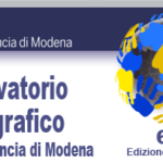 Copertina - Osservatorio demografico della provincia di Modena - n. 6/2025 - Edizione agosto 2025