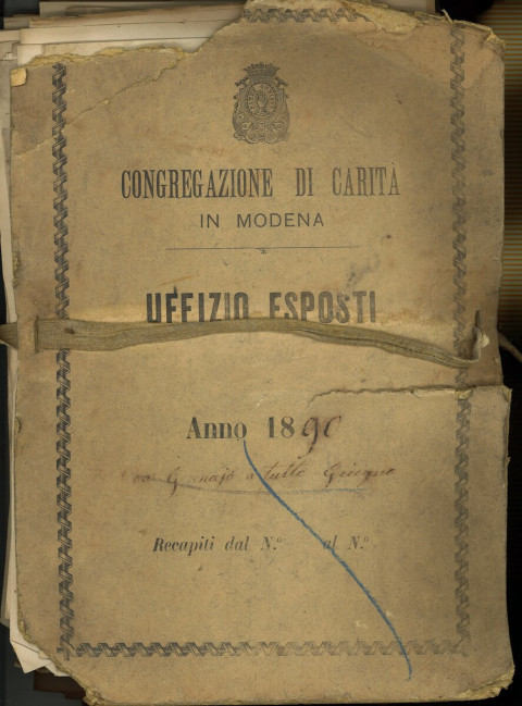 Congregazione di Carità in Modena - Uffizio Esposti
